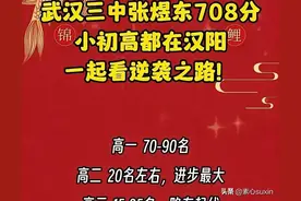 湖北省状元张煜东逆袭，高考708分，目标由华科改为清华！图片