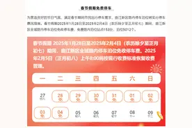 免费停车！西安多区发布公告图片