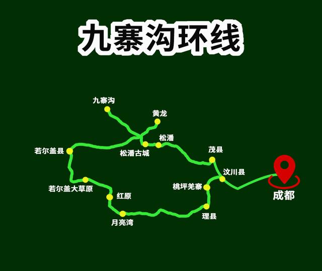 川西北圣境巡礼：九寨沟环线全攻略！