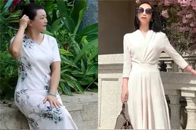 五六十岁女人，鞋子尽量少穿小白鞋、运动鞋，其实这些更时髦优雅图片