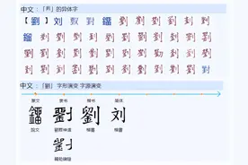 750“刘、刚、列、则”的偏旁部首分别是什么？为什么？图片