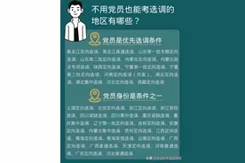 不是党员，也能参加这些省份的选调！@2026考生图片