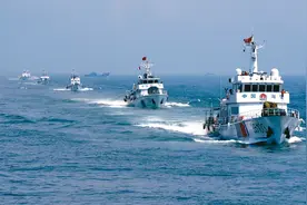 赖清德返台后，大陆反制手段升级，90艘舰船出动，沙利文认清现实图片