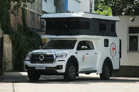 城市通勤、轻越野！旅居车公告，实拍览众升顶炮露营车图片