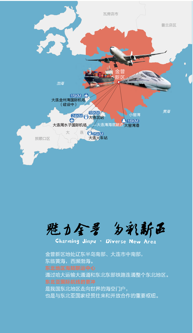 新鲜出炉！大连金普新区全域旅游地图