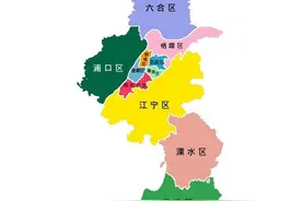 南京市行政区划图图片