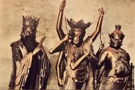 太罕见，100多年前的杭州灵隐寺是这样！图片
