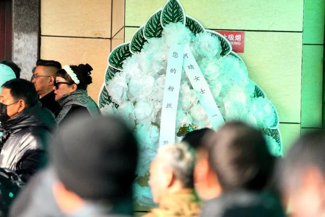 何晴葬礼举行！儿子手捧骨灰，遗像曝光惹泪目，廖京生现身送别