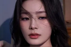 姚晓棠不但嗓音好身材也标致 姚晓棠蓝色长裙高清无水印壁纸美图图片