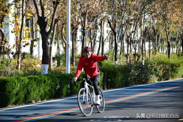 信都区总工会：七里河绿道上的骑行狂欢