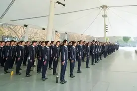 上海市竞技体育训练管理中心2023年运动队军训开营图片