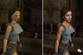 《古墓丽影》初代劳拉，“真人”原来长这样图片