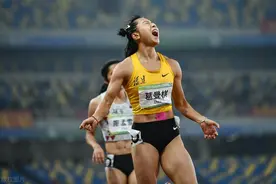 亚运会女子100米：葛曼棋、韦永丽分获小组第一 携手晋级决赛图片