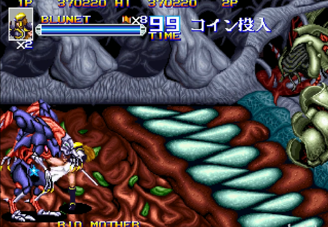 街机变身忍者，大美女竟与机械天狗配对？这游戏究竟讲述什么剧情