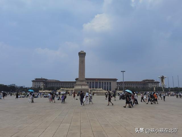 2025年7月13日，北京天安门广场上的真实场景画面，想来的看看吧