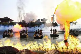 清明上河园全天演出不断，邀游客共赏图片