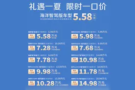 比亚迪22款智驾车型限时直降！最高补贴5.3万元，王朝/海洋网齐发力图片