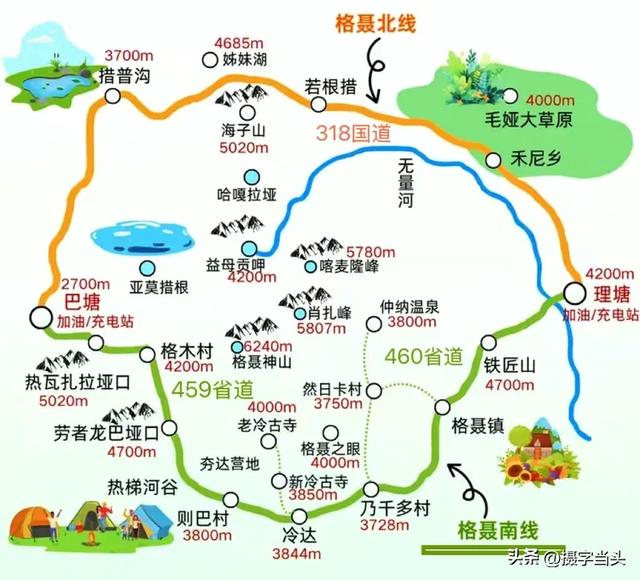 格聂南线——川西自驾的天花板