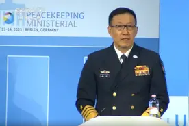 中国防长董军，在柏林提出6点主张图片