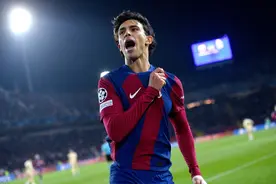 欧冠-巴塞罗那2-1波尔图提前出线 菲利克斯破门 坎塞洛传射图片