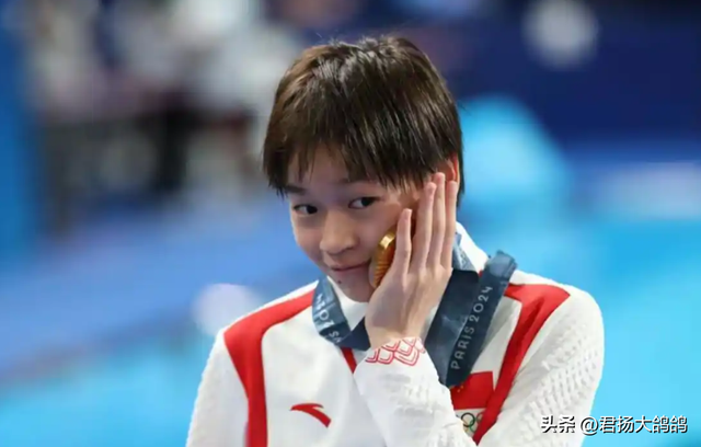陈芋汐没想到，全运会结束不到半个月，全红婵因两个举动口碑暴涨