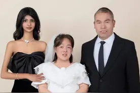 河南夫妻收养的巴基斯坦孤女长大了！已是小网红：不开口超模，一开口馏馍图片