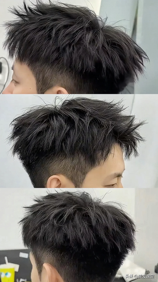 男生选对发型太重要了，剪个短发清爽又精神，出门不费时间打理