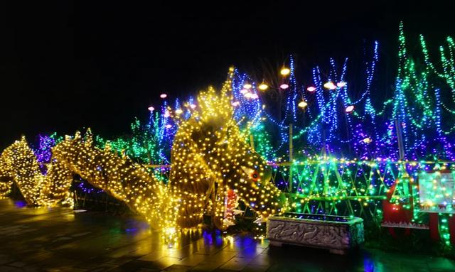 桂林：首届非遗千灯游园，光影艺术璀璨盛宴！