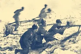 志愿军横城反击，40军创步兵穿插经典，遗憾营长中弹牺牲图片