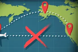 为何中国飞往美国的飞机，宁愿绕道北极，也不横跨太平洋？图片