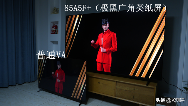 创维黑骑士85A5F+测评：高端抗光屏+内置回声壁，同价位唯一？