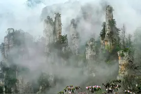 桂林山水、烟雨漓江、诗画龙脊、凤凰古城、仙境张家界云海摄影团图片