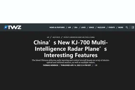 最新空警-700预警机终于亮相，中国海军与空军都已经装备图片