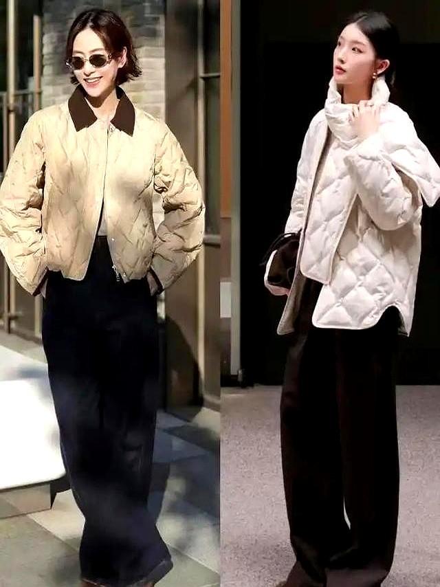 降温才发现，大衣少有人穿了，满街都是“奶奶棉服”，保暖还时髦