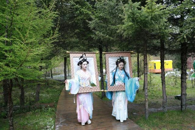 多图预警！国风+山水，毕棚沟这个“五一”假期快乐满格！