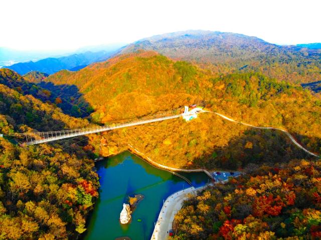 红叶漫山涧！来汉江源，邂逅一抹绝色秋光