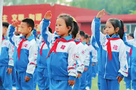 太原市小店区九一小学：争做新时代好队员图片
