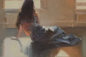 他画画70年，把女性画到极致！笔触、色彩简练而疯狂，忍不住偷看图片