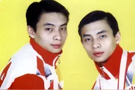 体操兄弟李小双李大双，两人头发都已花白，结婚多年都没有子嗣图片
