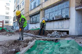 潞州区 ：长治宾馆小区老旧小区改造项目稳步推进图片