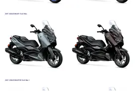 2025款雅马哈XMAX300发布，外观电控升级，“涡轮增压”没有配备图片