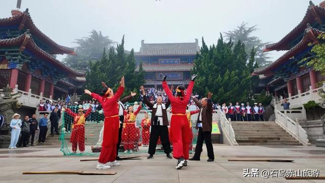 当青春邂逅山海：威海水产学校学子走进赤山，开启非遗研学之旅