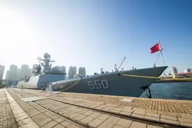 055大驱与电磁战的登场，未来海战的主宰者？图片