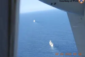 轮到菲律宾防守了，海警编队贴脸巡航，距吕宋岛仅25海里图片