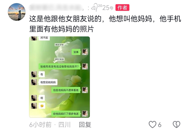 四川17岁男孩陆俊风去世，因感情问题走极端，妈妈拒见他最后一面