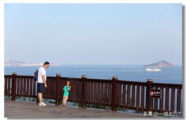 大连滨海路终点的海之韵公园