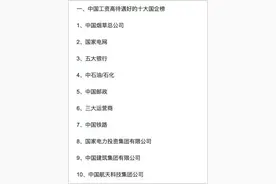 中国待遇最好的十大国企，进去就是“金饭碗”图片
