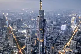 江苏各市第一高楼航拍图，苏州最高镇江第三南京紫峰大厦最霸气图片