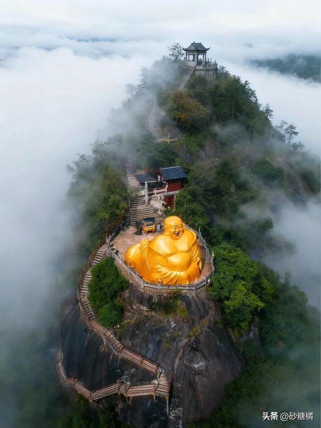 杭州建德藏疯了！4月免费逛江南第一悬空寺，仙境美到窒息