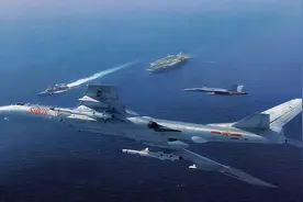 历史性突破！中国轰-6K首次逼近美国阿拉斯加图片